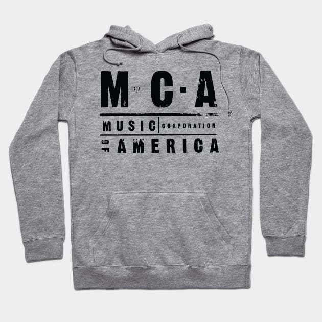 MCA Records Hoodie by MindsparkCreative